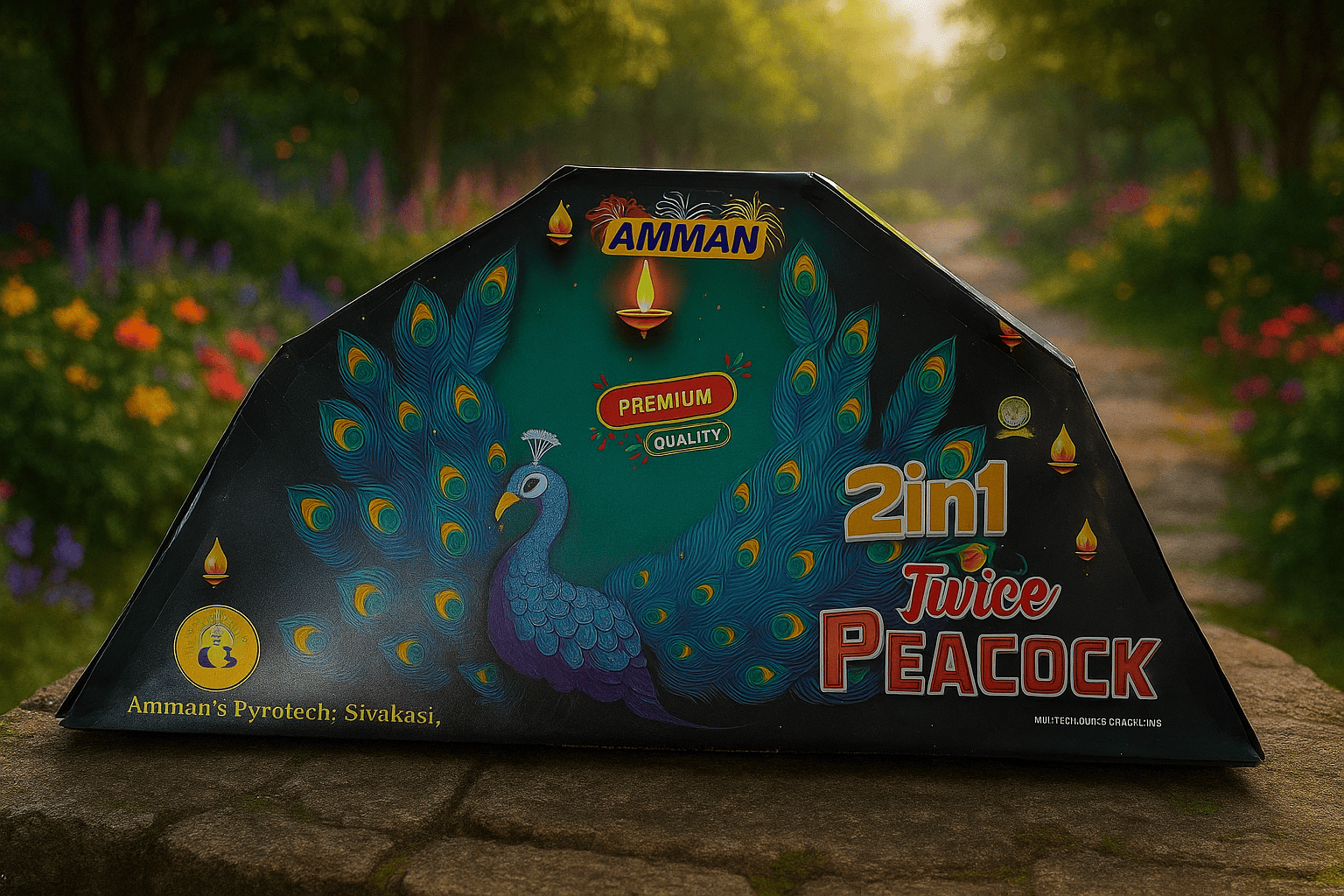 Bada Peacock (1 pcs)