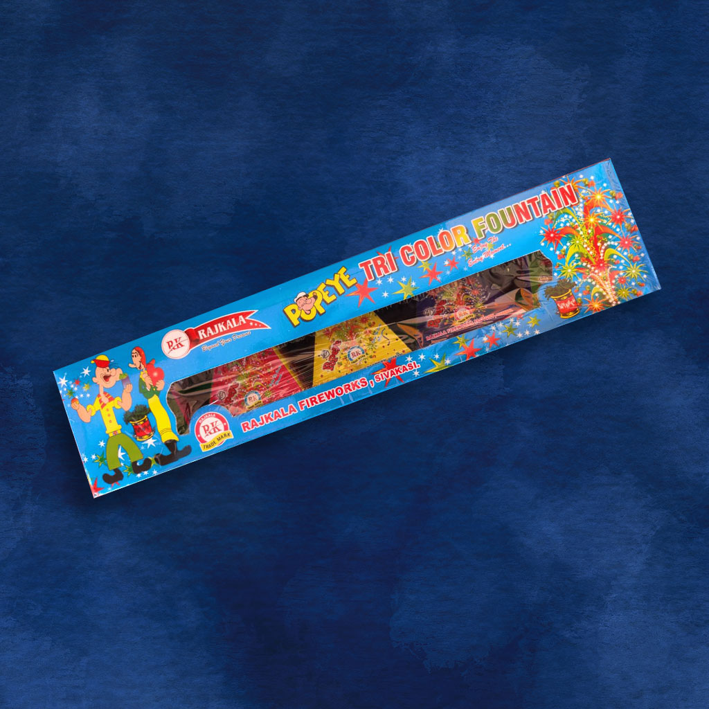 Tri Colour Fountain (5 pcs per box)