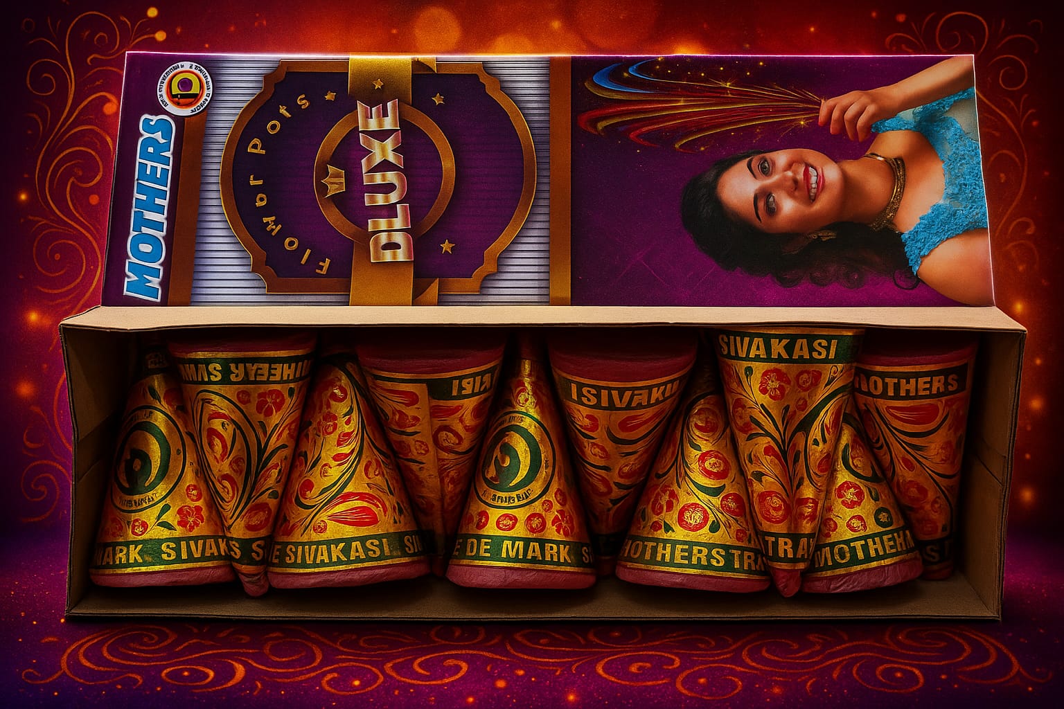 Mothers Flower Pots Deluxe (10 pcs per box)