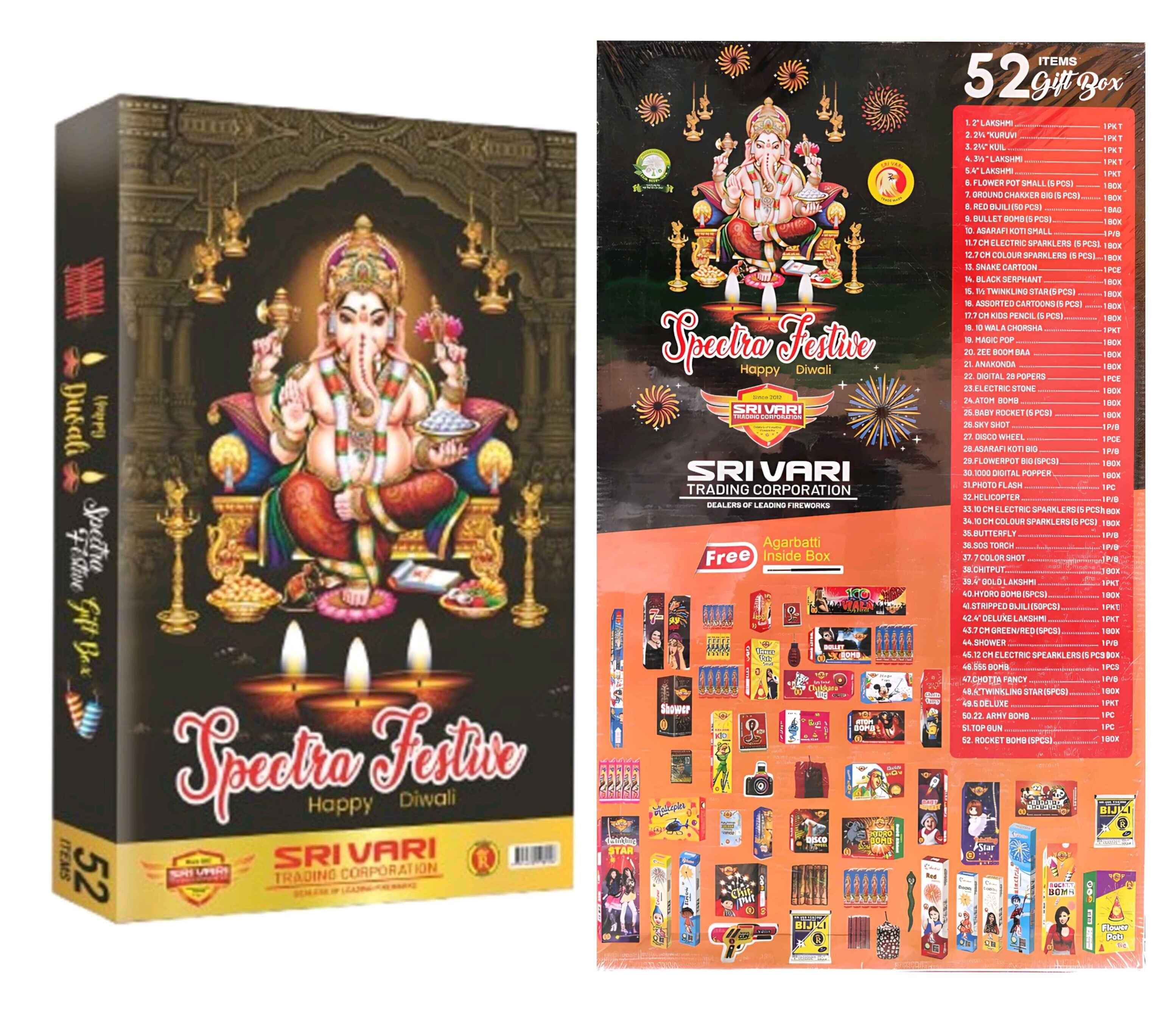 Gift Box Spectra Festivals – 52 items