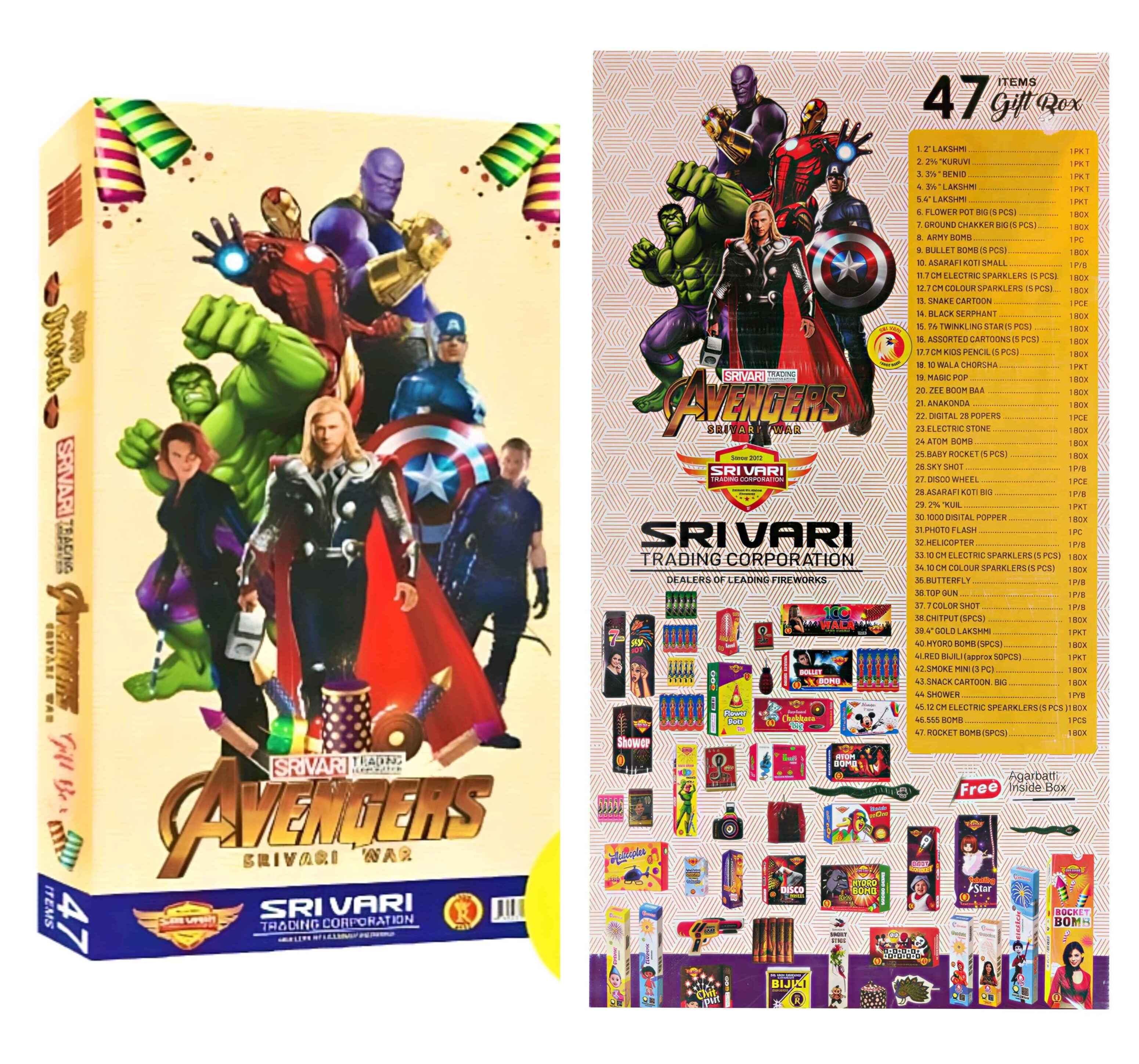 Gift Box Avengers – 47 items